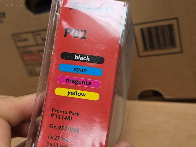 (110x) inktpatronen voor printers pelikan p02 - afbeelding 2 van  5