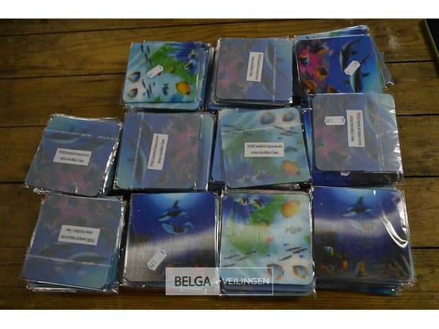 ±110x6st onderleggers voor glazen - afbeelding 1 van  4