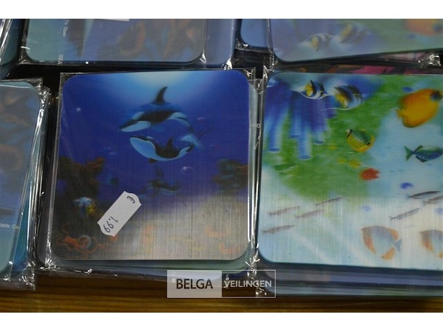 ±110x6st onderleggers voor glazen - afbeelding 2 van  4