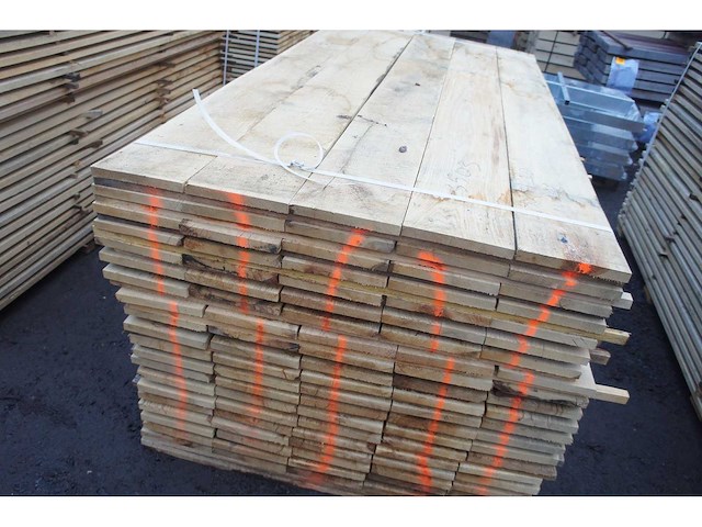 1,11 m³ eiken planken 22mm - afbeelding 3 van  3