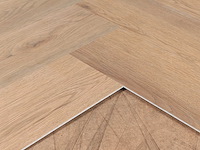 111 m2 pvc spc click vinyl visgraat - 750 x 150 x 4+1 mm met xps onderlaag - afbeelding 2 van  3