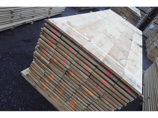 1,12 m³ eiken planken 22mm - afbeelding 3 van  3