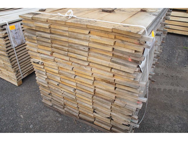 1,12 m³ eiken planken 22mm - afbeelding 3 van  4