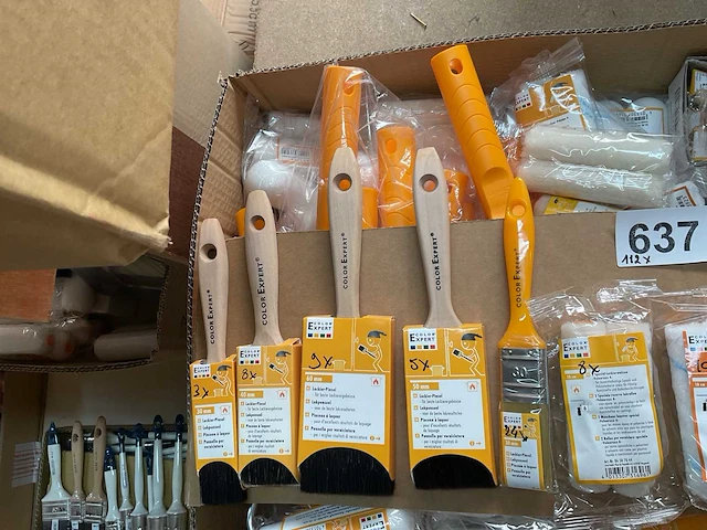 112 x schildersgereedschap voor lakverf - afbeelding 6 van  13