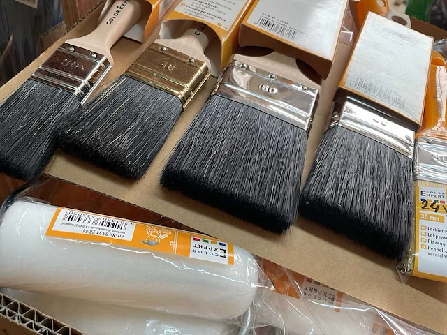 112 x schildersgereedschap voor lakverf - afbeelding 9 van  13