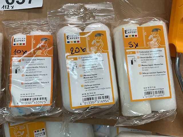 112 x schildersgereedschap voor lakverf - afbeelding 11 van  13