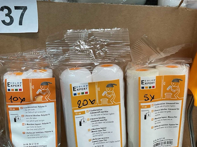 112 x schildersgereedschap voor lakverf - afbeelding 13 van  13