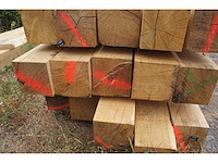 1,13 m³ eiken balken 200x200 - afbeelding 3 van  4