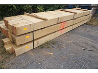 1,13 m³ eiken balken 200x200 - afbeelding 1 van  4