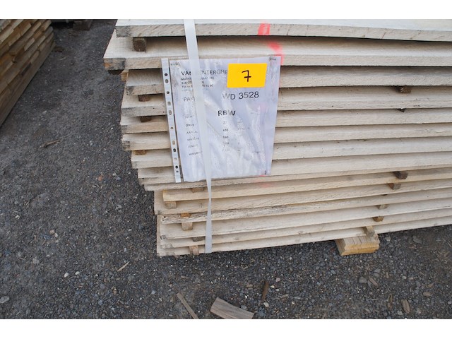 1,13 m³ eiken planken 22mm - afbeelding 2 van  4