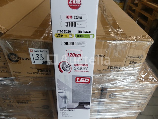 114 nieuwe led-plafondlampen century stabila stb-361230 - afbeelding 3 van  12
