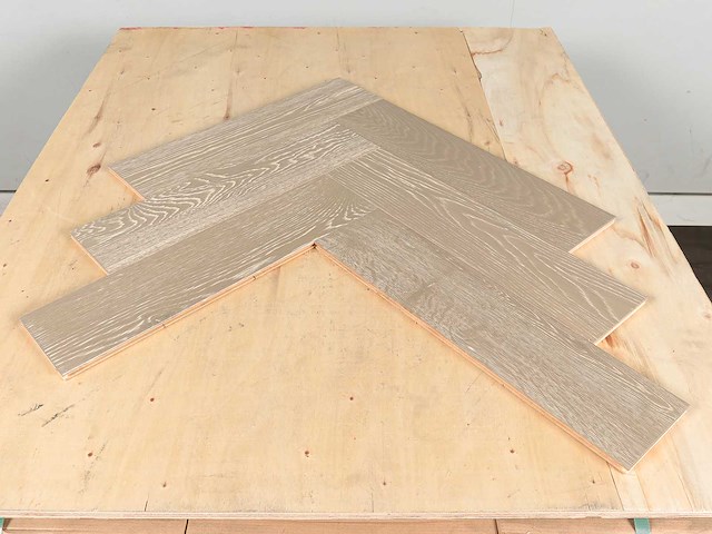 115 m2 parket eiken visgraat mutliplank - 508 x 127 x 14 mm - afbeelding 3 van  4