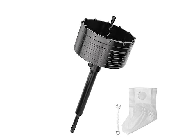 115 mm boorkroon (xxl-tanden) - afbeelding 1 van  5