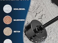 115 mm boorkroon (xxl-tanden) - afbeelding 3 van  3