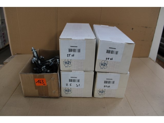 115 x ophangbeugels met rubber ø080 - afbeelding 1 van  2