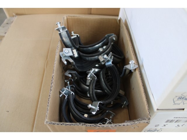 115 x ophangbeugels met rubber ø080 - afbeelding 2 van  2