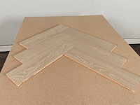 117 m2 parket eiken visgraat multiplank - 508 x 127 x 14 mm - afbeelding 2 van  3