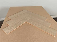 118 m2 parket eiken visgraat multiplank - 508 x 127 x 14 mm - afbeelding 2 van  4