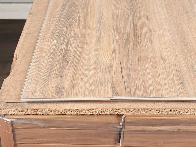 118 m2 pvc spc click vinyl plank - 1220 x 180 x 4 mm - afbeelding 2 van  3
