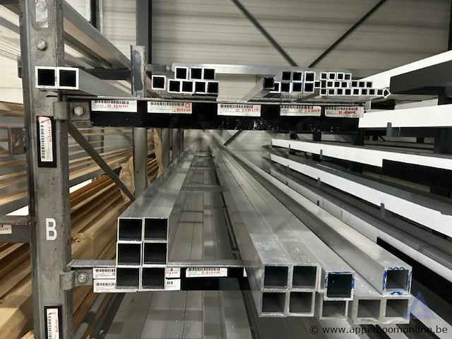 119 aluminium profielen in diverse vormen en afmetingen - afbeelding 2 van  5