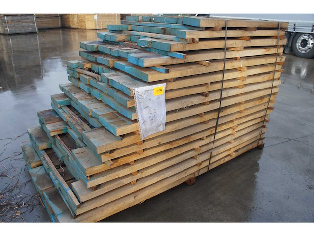 1,19 m³ eiken planken 42mm - afbeelding 1 van  4