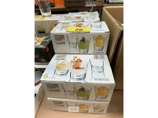 11x 6 st amuse glaasjes 7cl - afbeelding 1 van  3