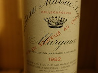 11x 75cl chateau marsac legiumeaux 1982 - afbeelding 2 van  3