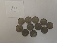 11x belgië: 5-frankmunten (1948–1950) - afbeelding 1 van  5