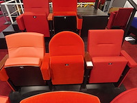 11x diverse bioscoopstoel + presentatiemeubel - afbeelding 4 van  9