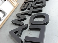 11x diverse letters met verlichting