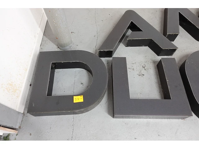 11x diverse letters met verlichting - afbeelding 2 van  5