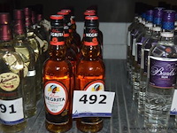 11x fles bruine rum, rhum negrita bardinet - afbeelding 1 van  2