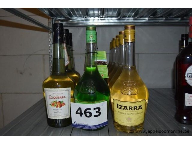 11x fles likeur wo. izarra 40% vol. - afbeelding 1 van  2