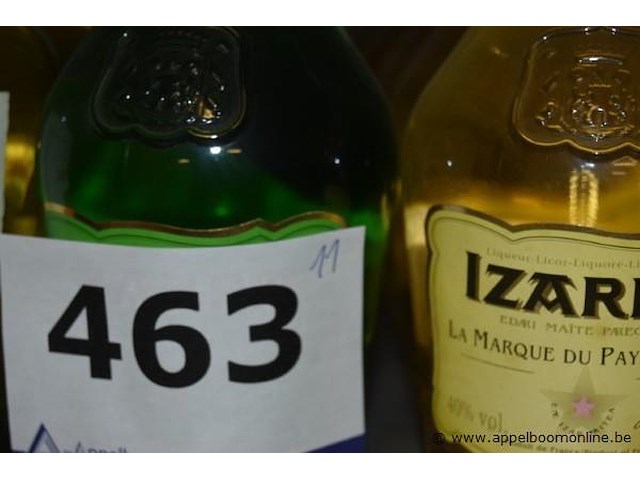 11x fles likeur wo. izarra 40% vol. - afbeelding 2 van  2