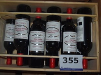 11x fles rode wijn, château gressier grand poujeaux, moulis en médoc, 2014, 75cl - afbeelding 1 van  2