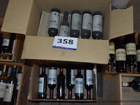 11x fles rode wijn, wo. chateau hourtin-ducasse, haut-medoc, 1998, 75cl - afbeelding 1 van  3