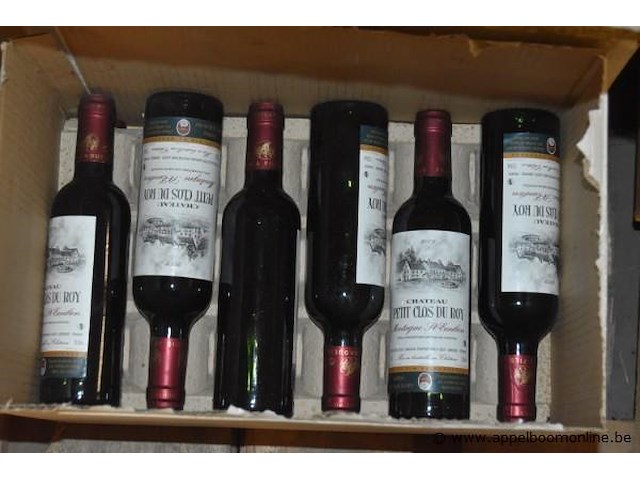 11x fles rode wijn, wo. chateau hourtin-ducasse, haut-medoc, 1998, 75cl - afbeelding 2 van  3