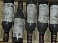 11x fles rode wijn, wo. chateau hourtin-ducasse, haut-medoc, 1998, 75cl - afbeelding 3 van  3