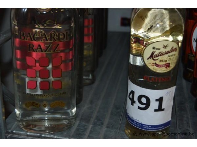 11x fles witte rum, ron matusalem, platino, 70cl - afbeelding 2 van  3