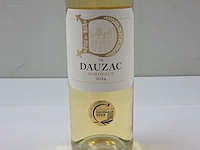 (11x) fles(sen) de dauzac bordeaux 75 - afbeelding 2 van  5