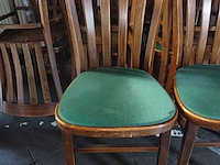 11x houten barstoel + 14x houten stoel - afbeelding 2 van  3