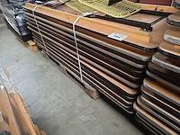 (11x) houten klaptafels - afbeelding 3 van  3