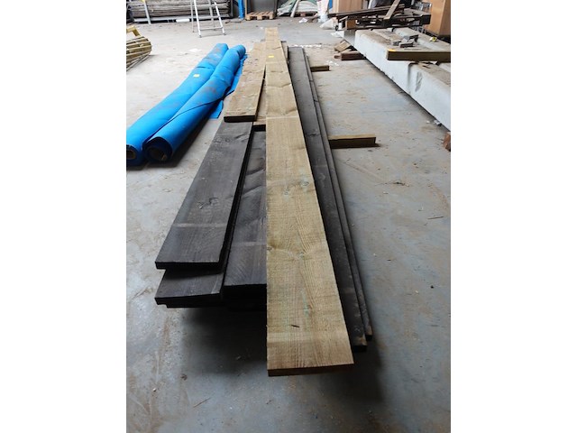 11x houten plank - afbeelding 1 van  2