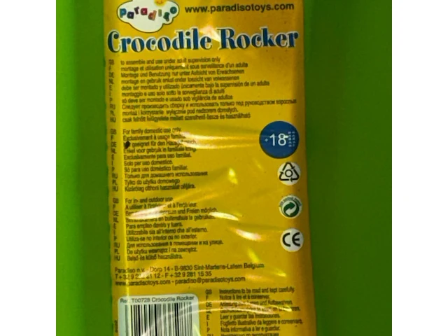 11x krokodil schommelwip - afbeelding 3 van  3