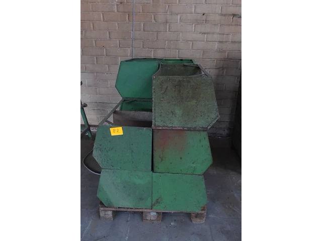 11x metalen materiaalbak - afbeelding 1 van  3