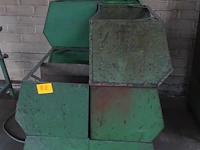 11x metalen materiaalbak