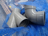 11x pvc buis + koppelstukken - afbeelding 3 van  9