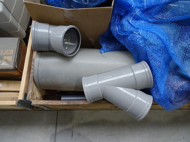11x pvc buis + koppelstukken - afbeelding 4 van  9