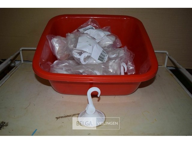 11x2st grote handdoekhaken - afbeelding 1 van  2