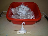 11x2st grote handdoekhaken - afbeelding 1 van  2